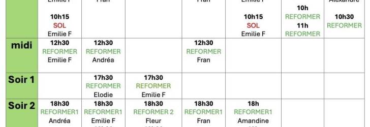 Planning 132 route de rouffach